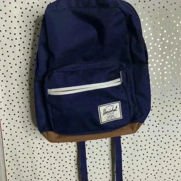 Herschel Navy Blue Backpack - Picture 2 of 8